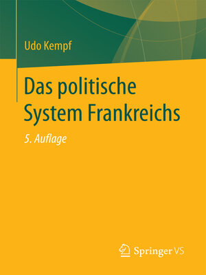 cover image of Das politische System Frankreichs